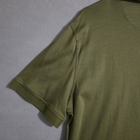 Untuckit Mens Green Damaschino Polo Wrinkle Free Size XL - Picture 9 of 9